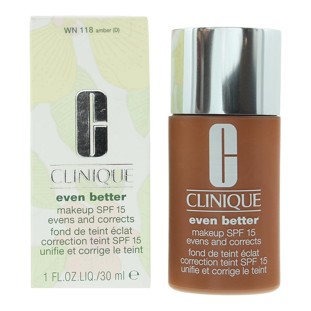 Clinique Even Better Evens Corrects WN 118 Amber (D) Foundation Spf 15 30ml