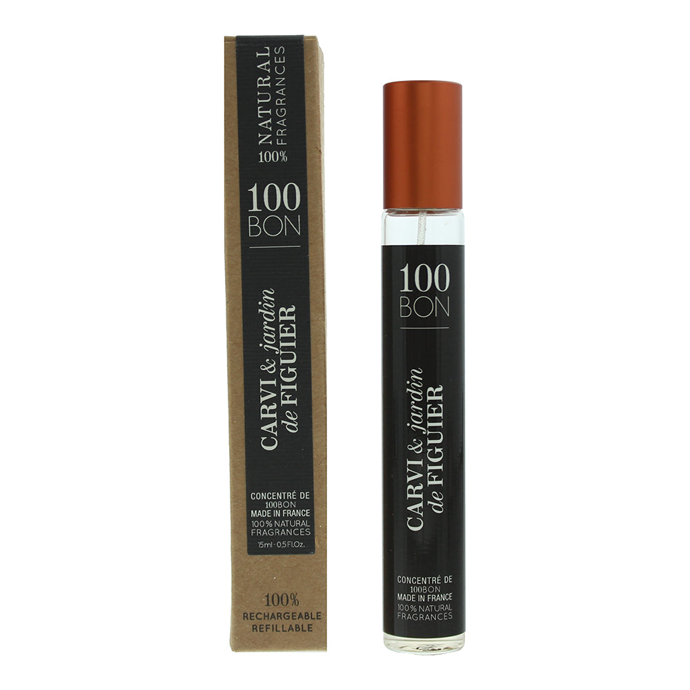 100 Bon Carvi Jardin De Figuier Concentré Refillable Eau de Parfum 15ml