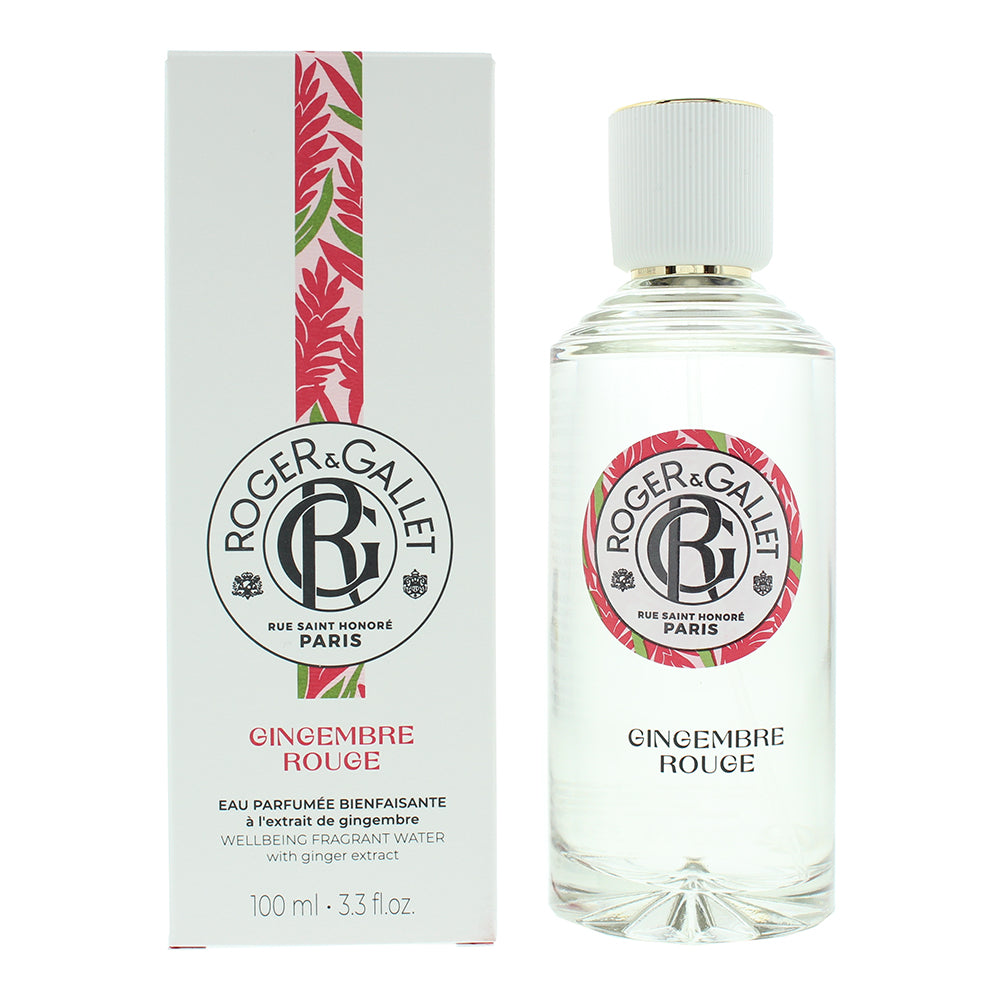 Roger & Gallet Gingembre Rouge Wellbeing Fragrant Water 100ml