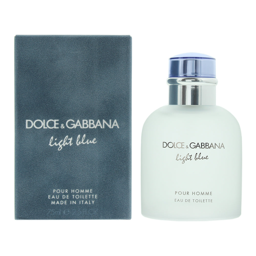 Dolce Gabbana Light Blue Pour Homme Eau de Toilette 75ml