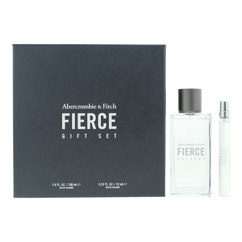 Abercrombie Fitch Fierce 2 Piece Gift Set: Eau de Cologne 100ml - Eau de Cologne 10ml