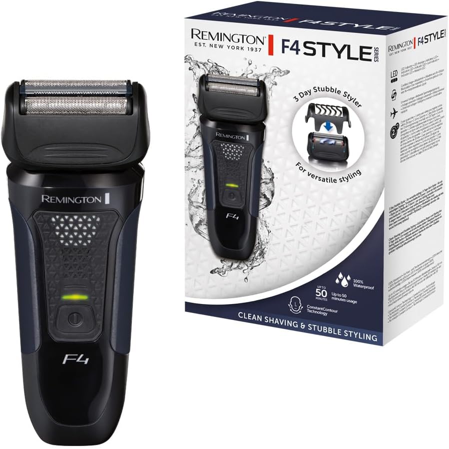 Remington Foil Shaver | 50Min | F4 Style | Waterproof