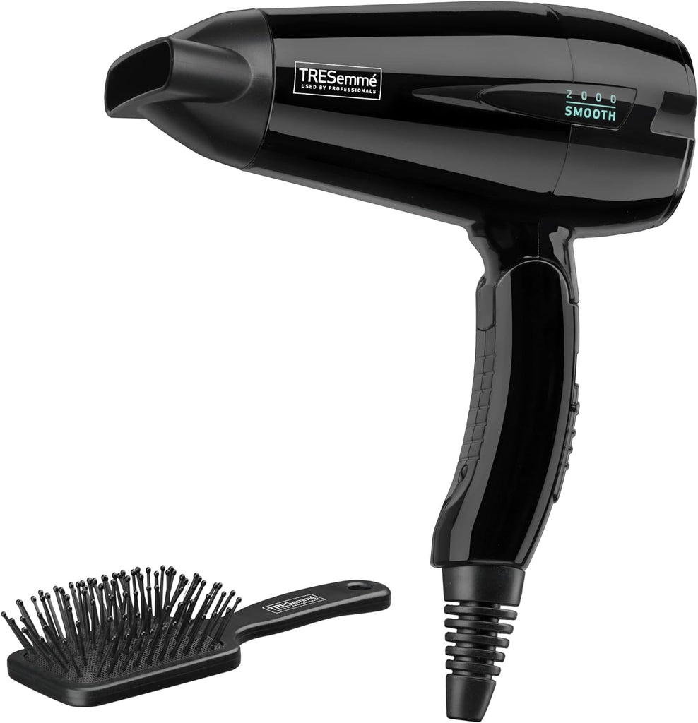 Tresemme Travel Hair Dryer | 2000W | Mini Brush | Fold