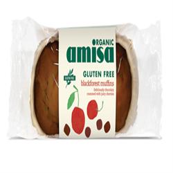 Amisa Black Forest Muffins Glutenfree Organic 140g
