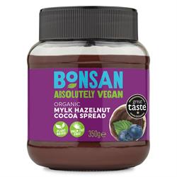 Bonsan Bonsan Organic Vegan Mylk Hazelnut Cocoa Spread 350g