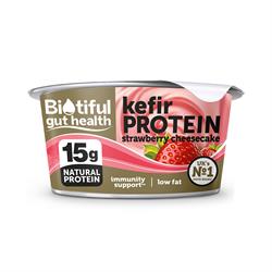 Bio-tiful Dairy Kefir Protein Strawberry Cheesecake Yogurt 150g