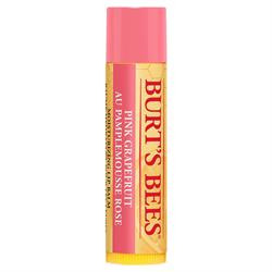 Burts Bees Pink grapefruit lip balm tube .15 oz