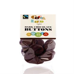 Cocoa Loco Organic F/T Dark Chocolate Buttons 90g