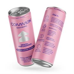 Common Common Sparkling Blackcurrant & Basil Nootropics 330ml