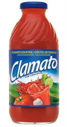 Clamato Clamato Tomato Cocktail Glass Bottle 473ml