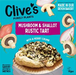 Clives Clive's Mushroom & Shallot Rustic Tart 380g