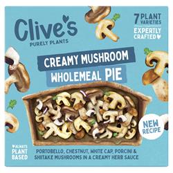 Clives Clive's (Non Organic) Creamy Mushroom Wholemeal Pie 235g