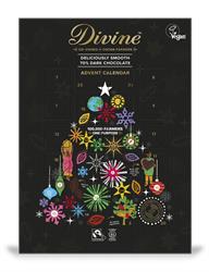 Divine Chocolate Fairtrade Dark Chocolate Advent Calendar 85g
