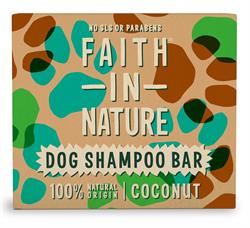 Faith in Nature Coconut Dog Shampoo Bar 85g