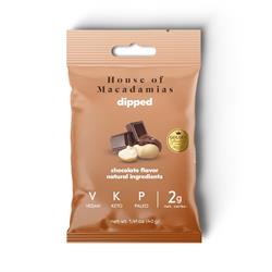 House of Macadamias House of Macadamias Dipped Nuts Chocolate 40g