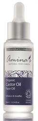 Amina's Natural Skincare Pure Organic Castor Face Oil Dropper 30ml