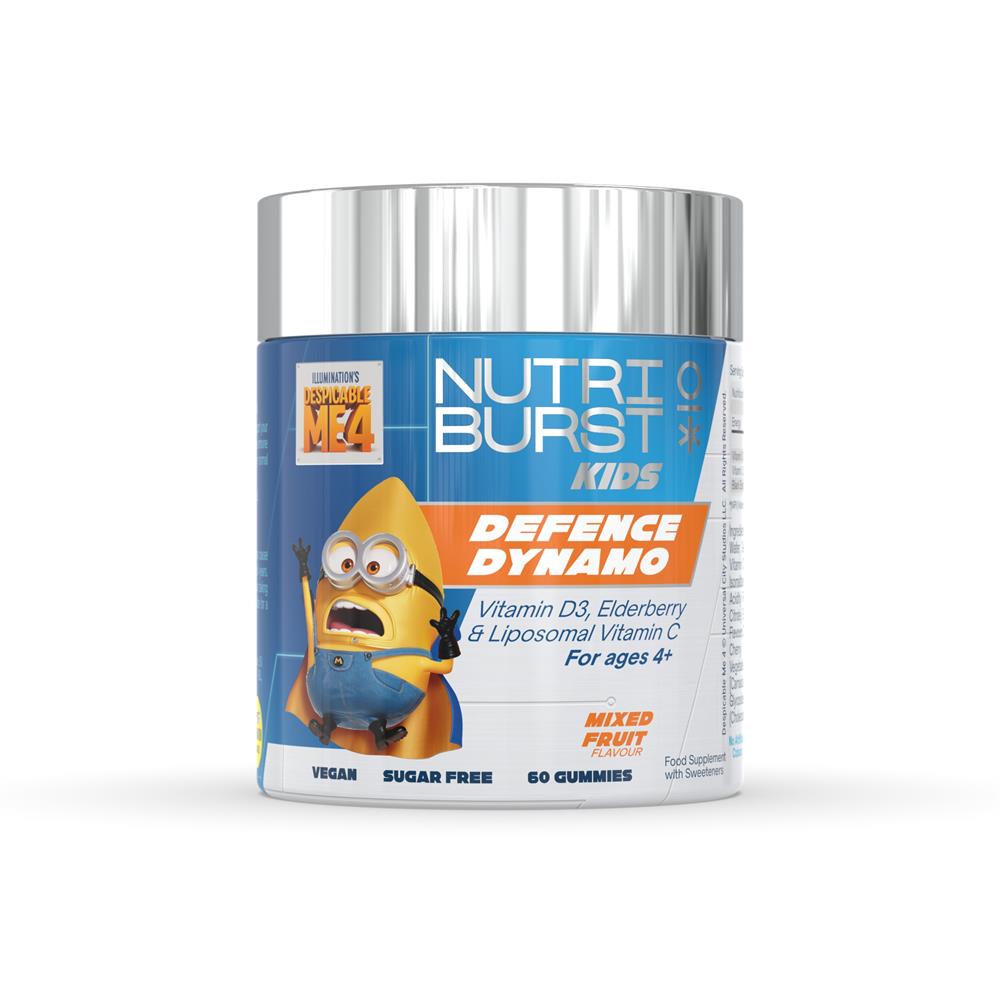 Nutriburst Kids Minions Defence Dynamo. 60 gummies