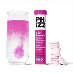 Phizz 3in1 Hydration Electrolytes Vitamins - App&Bcurrant - 20 Tabs