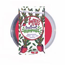 Soffles Pitta Chips Soffle's All Natural Beetroot Hummus 170g