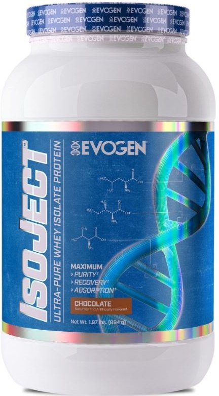 Evogen, IsoJect, Chocolate - 896g