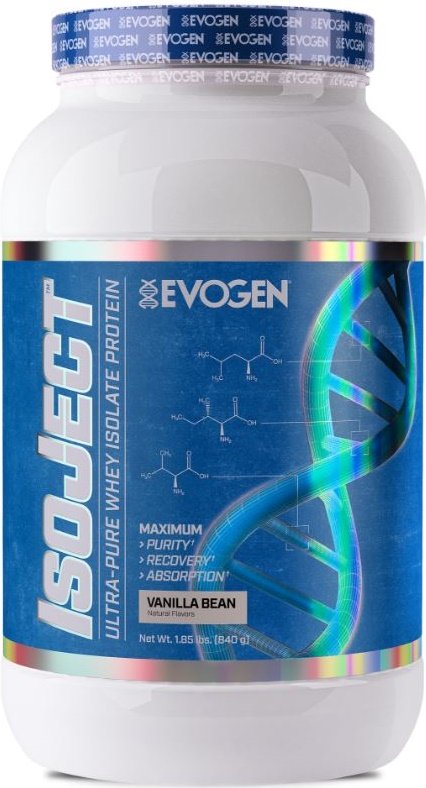 Evogen, IsoJect, Vanilla Bean - 840g