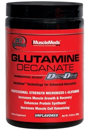 MuscleMeds, Glutamine Decanate, Unflavored - 300g