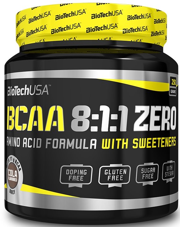 BioTechUSA, BCAA 8:1:1 Zero, Cola - 250g