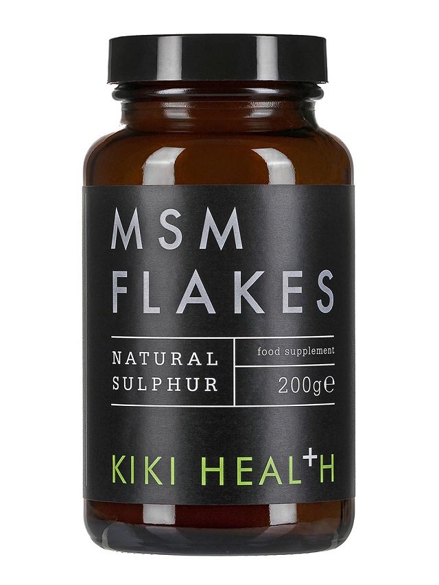 KIKI Health, MSM Flakes, Powder - 200g