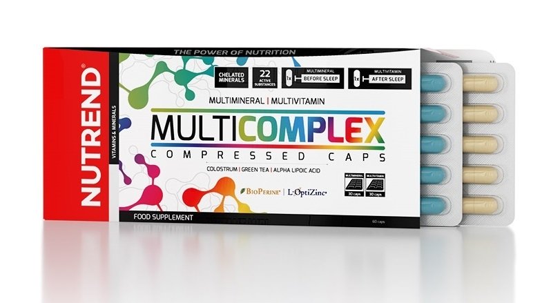 Nutrend, MultiComplex Compressed Caps - 60 caps