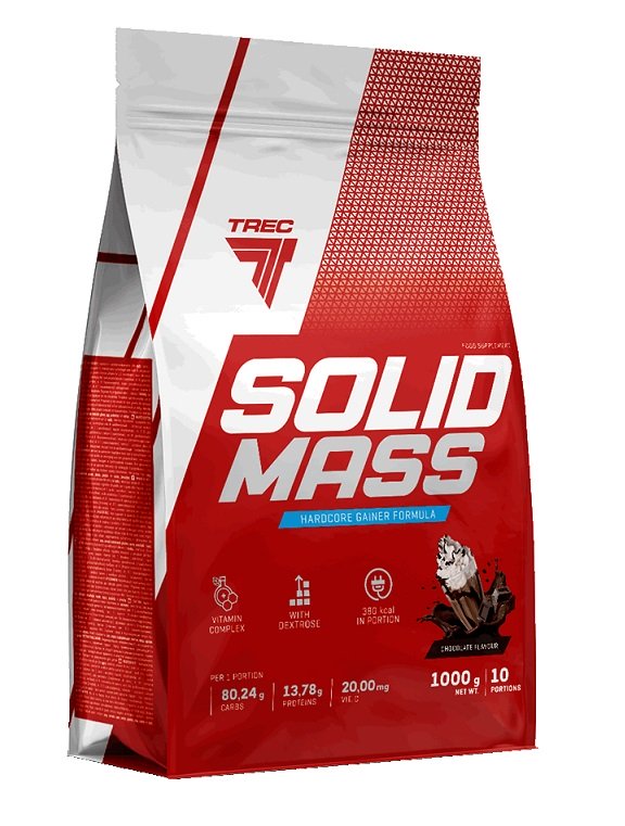 Trec Nutrition, Solid Mass, Vanilla - 1000g