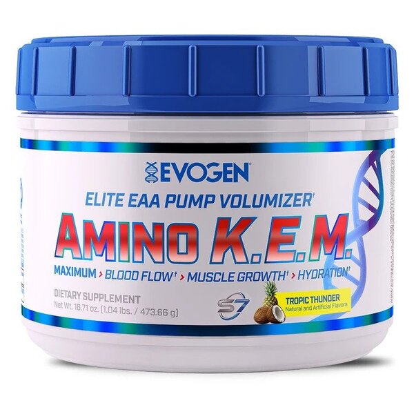 Evogen, Amino K.E.M. EAA, Tropical Thunder - 464g