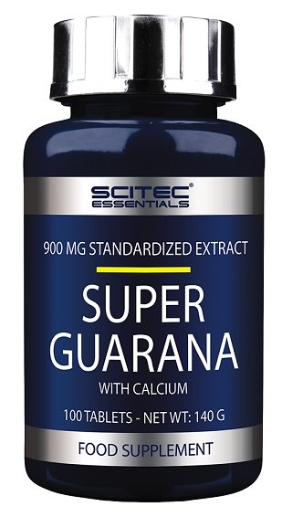 SciTec, Super Guarana, 450mg - 100 tablets