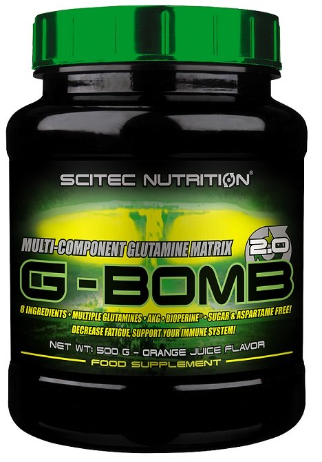 SciTec, G-Bomb 2.0, Ice Tea - 500g