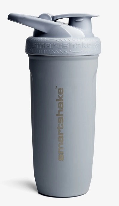 SmartShake, Reforce Stainless Steel, Gray - 900 ml.