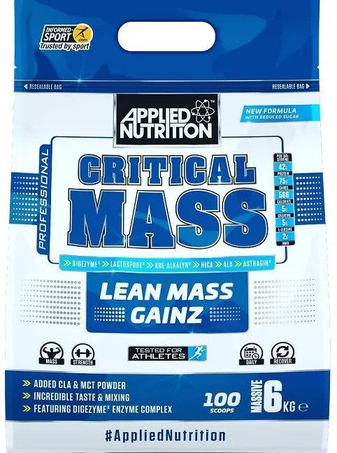 Applied Nutrition, Critical Mass - Professional, White Chocolate & Raspberry - 6000g