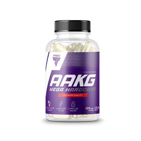 Trec Nutrition, AAKG Mega Hardcore, Caps - 120 caps