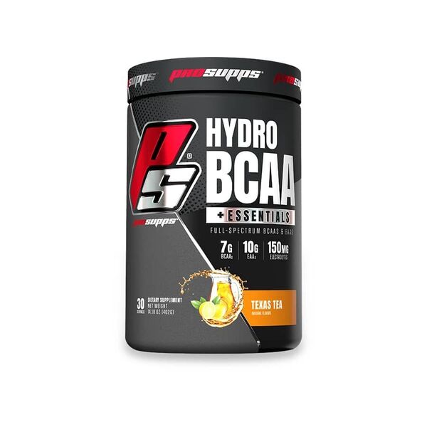 Pro Supps, HydroBCAA + Essentials, Texas Tea - 402g