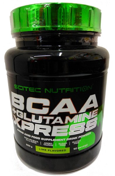 SciTec, BCAA + Glutamine XPress, Lime - 600g