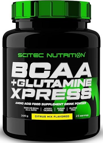 SciTec, BCAA + Glutamine XPress, Citrus Mix - 300g