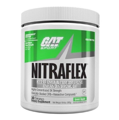 GAT, Nitraflex Classic, Green Apple - 300g