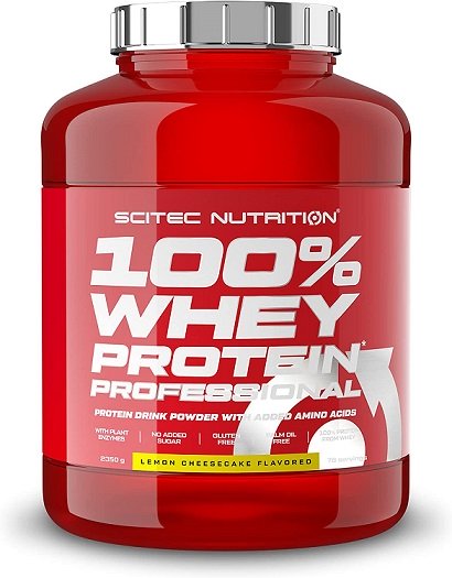 SciTec, 100% Whey Protein Professional, Lemon Cheescake - 2350g