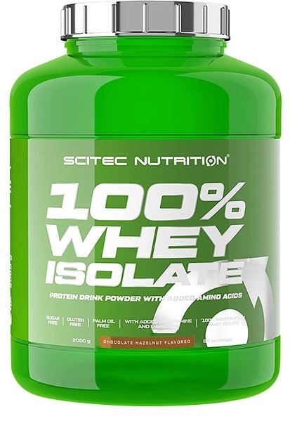 SciTec, 100% Whey Isolate, Chocolate Hazelnut - 2000g