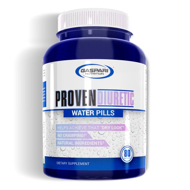 Gaspari Nutrition, Proven Diuretic Water Pills - 80 caps