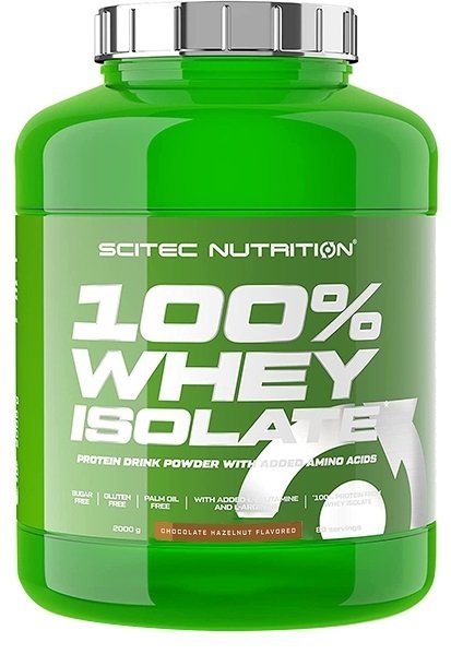SciTec, 100% Whey Isolate, Chocolate - 2000g