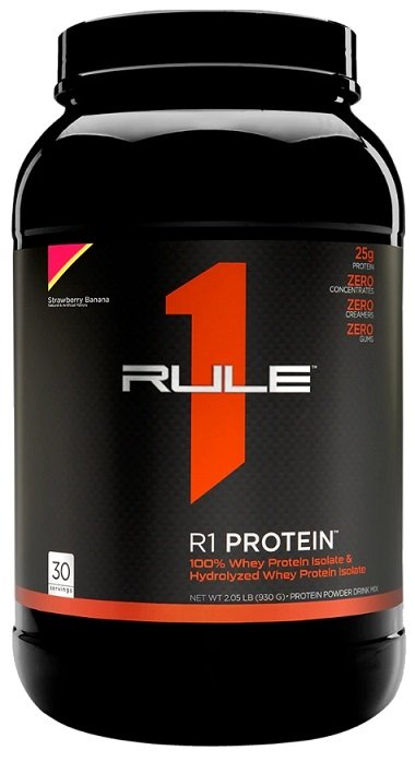 Rule One, R1 Protein, Strawberry Banana - 930g