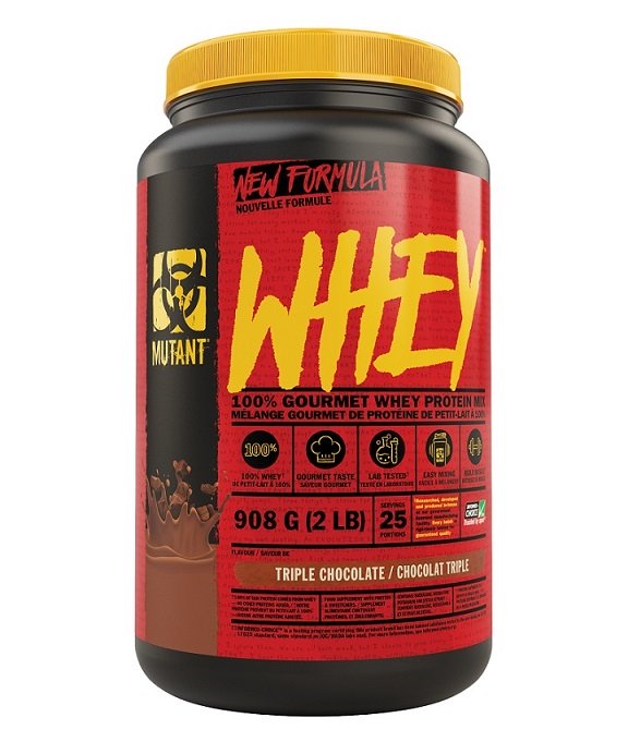 Mutant, Mutant Whey, Triple Chocolate - 908g