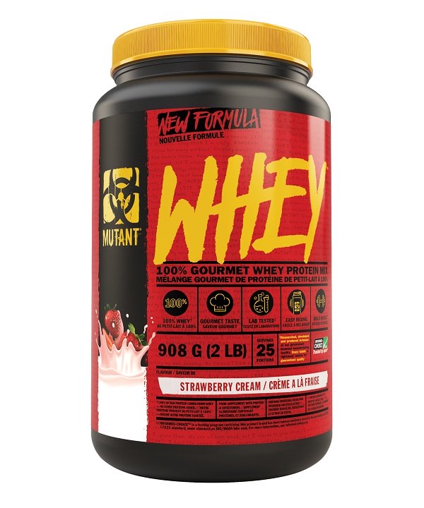 Mutant, Mutant Whey, Strawberry Cream - 908g