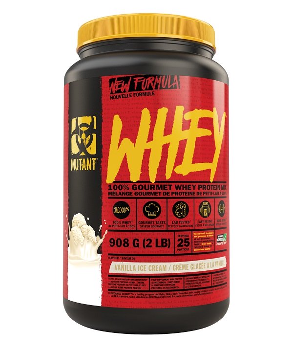 Mutant, Mutant Whey, Vanilla Ice Cream - 908g