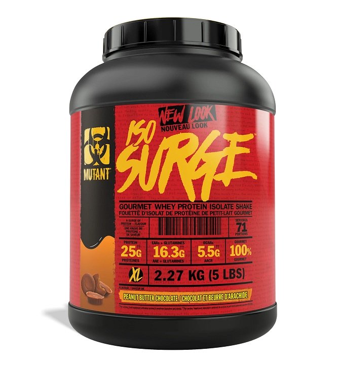 Mutant, Iso Surge, Peanut Butter Chocolate - 2270g