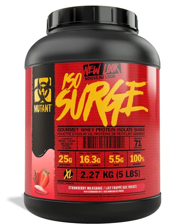 Mutant, Iso Surge, Strawberry Milkshake - 2270g
